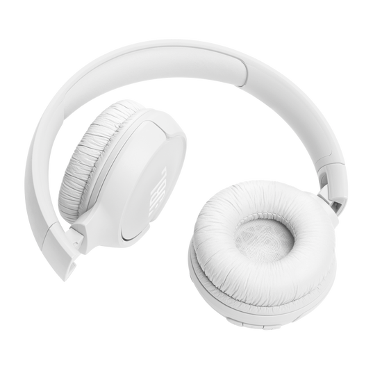 JBL Tune 520BT - White - Hi-Res wired on-ear headphones - Detailshot 3